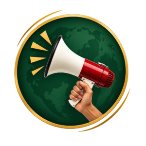 Global Announcement Megaphone Badge
